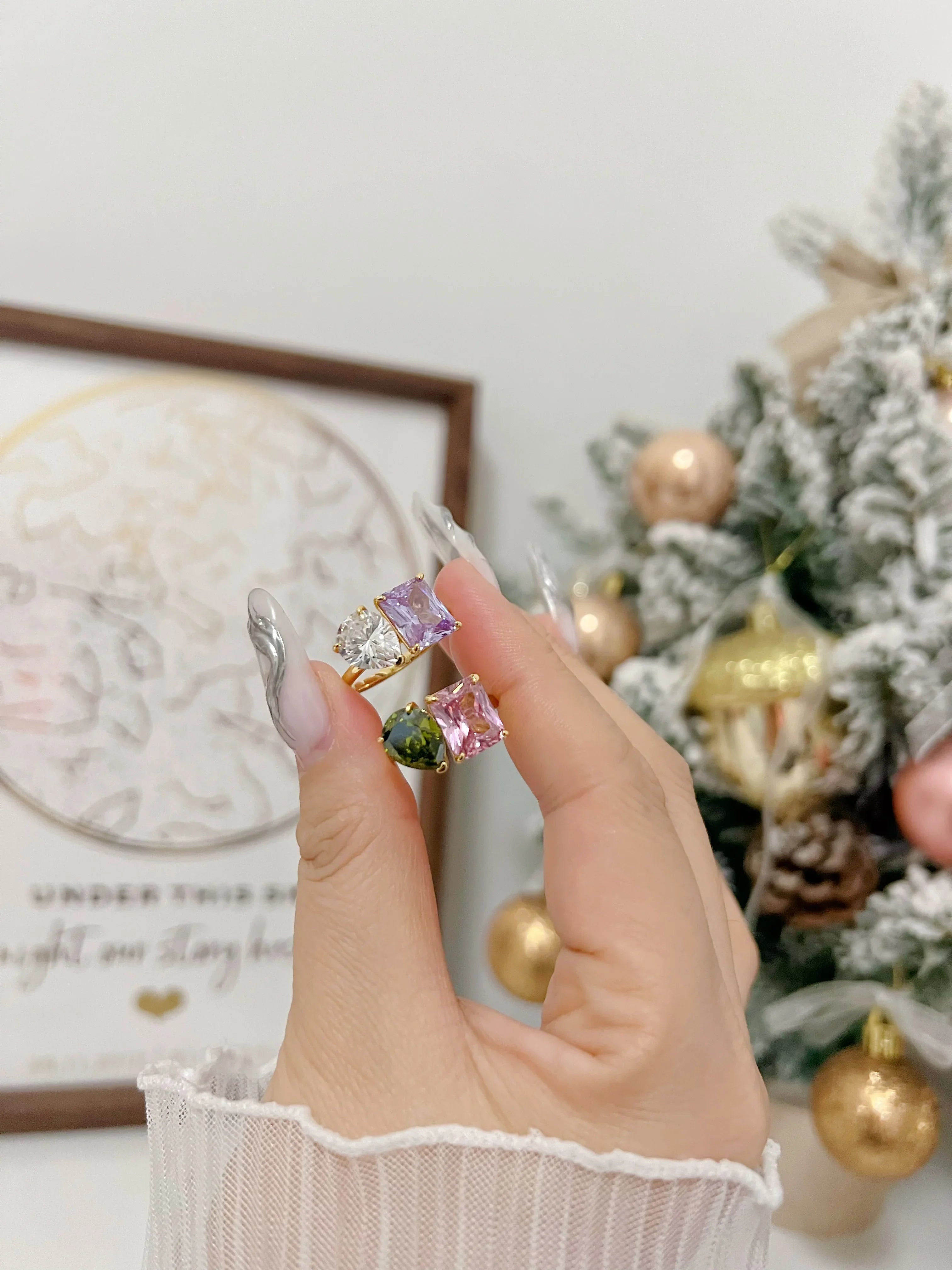 Toi Et Moi Birthstone Ring - Camillaboutiqueshop