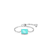Tourmaline Adjustable Chain Ring - camillaboutiqueshop