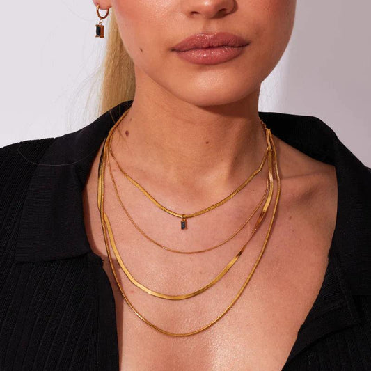 TRIPLE SNAKE CHAIN - Camillaboutiqueshop