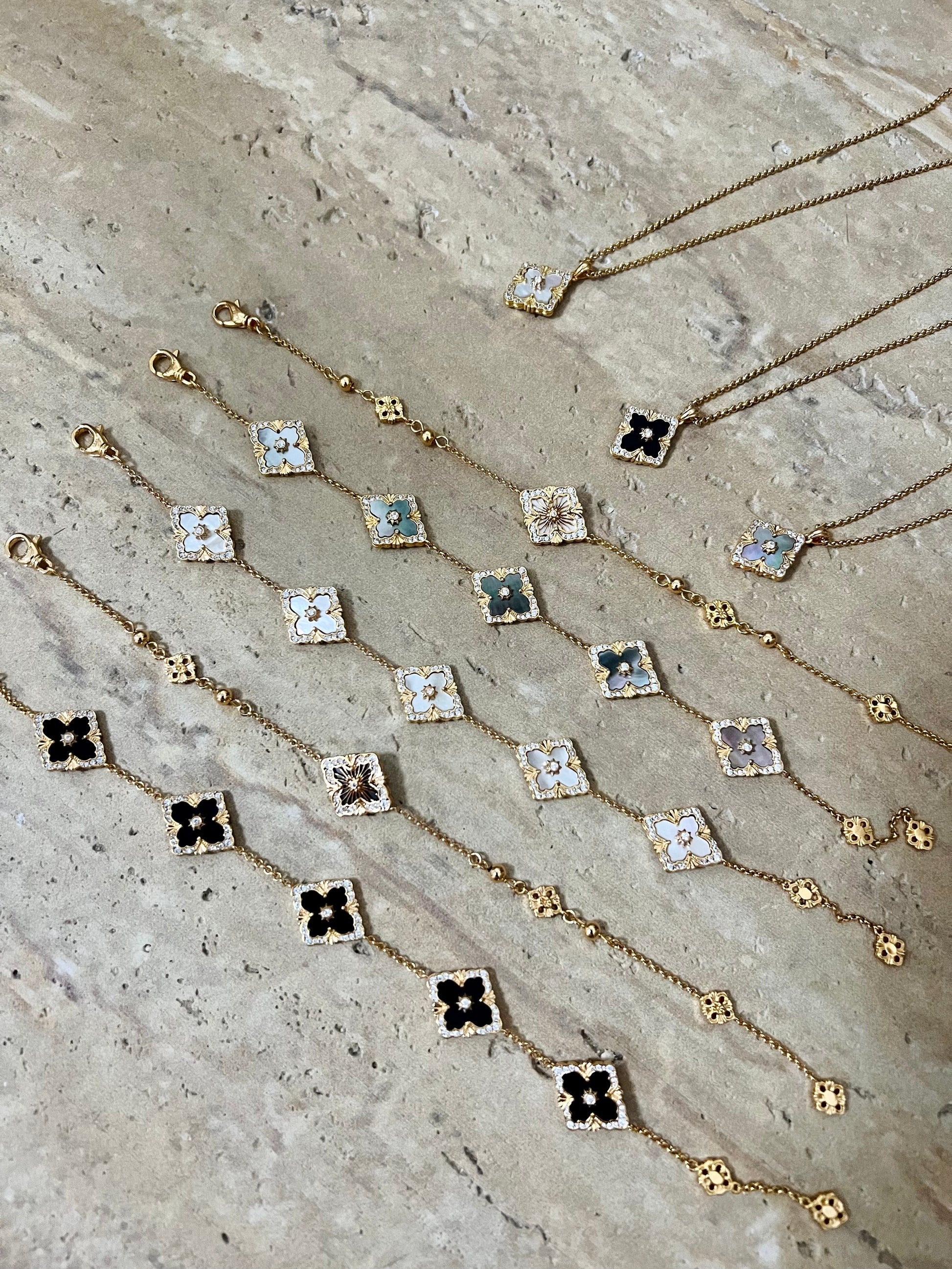 Vintage Single Clover Necklace - camillaboutiqueshop